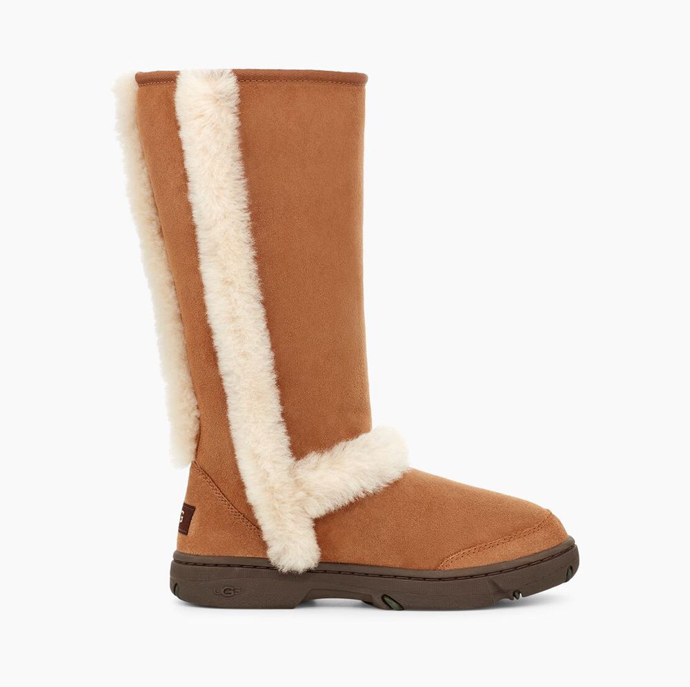 Ugg Tall Boot Womens - Ugg Sunburst Brown - 765HYKRUN